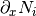 \partial_x N_i